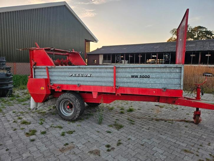 Peecon mw 5000 meststrooier, Zakelijke goederen, Agrarisch | Werktuigen, Akkerbouw, Bollenteelt, Boomteelt, Fruitteelt, Glastuinbouw