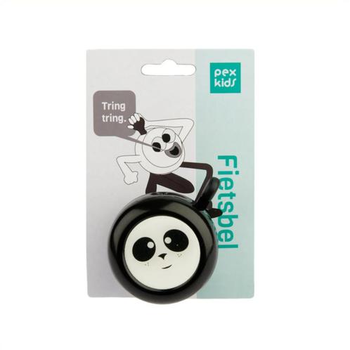 Kinder fietsbel – Panda zwart, Fietsen en Brommers, Fietsonderdelen, Nieuw, Verzenden