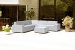 Flow. Cube hoekbank Lead Chiné |, Tuin en Terras, Tuinsets en Loungesets, Ophalen of Verzenden, Nieuw