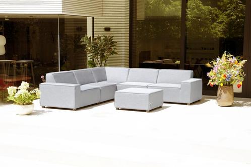 Flow. Cube hoekbank Lead Chiné |, Tuin en Terras, Tuinsets en Loungesets, Ophalen of Verzenden