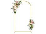 Veiling - Wokceer Backdrop frame goud halfrond, Nieuw