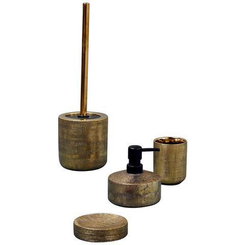 WENKO Set badkameraccessoires Rivara (set, 3-delig), Huis en Inrichting, Badkamer | Badtextiel en Accessoires, Nieuw, Verzenden