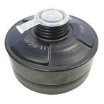 Franse (Giat) CFF3 NBC/CBRN combifilter (A2B2E2K1-P3) met..., Verzamelen, Ophalen of Verzenden