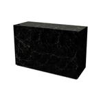 Marmeren glossy toonbank meubel zwart/goud 150 cm breed, Zakelijke goederen, Kantoor en Winkelinrichting | Winkel en Inventaris