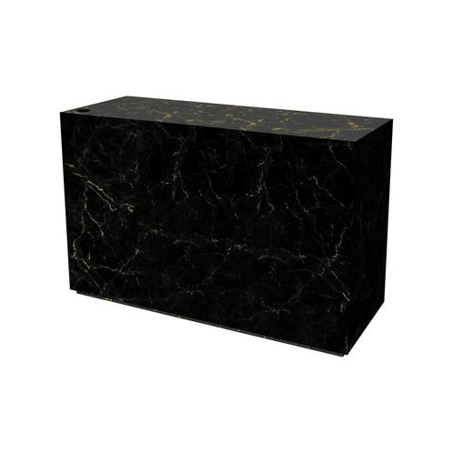 Marmeren glossy toonbank meubel zwart/goud 150 cm breed, Zakelijke goederen, Kantoor en Winkelinrichting | Winkel en Inventaris