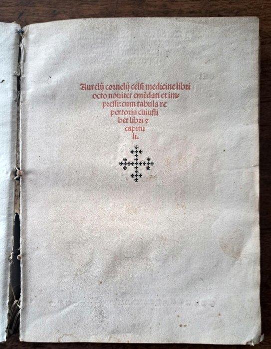 Aulus Cornelius CELSUS - Medicine libri octo- rare medical, Antiek en Kunst, Antiek | Boeken en Bijbels