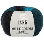 Lang Yarns Mille Colori Baby - 10 blauw/grijs/turquoise -, Hobby en Vrije tijd, Breien en Haken, Ophalen of Verzenden, Nieuw