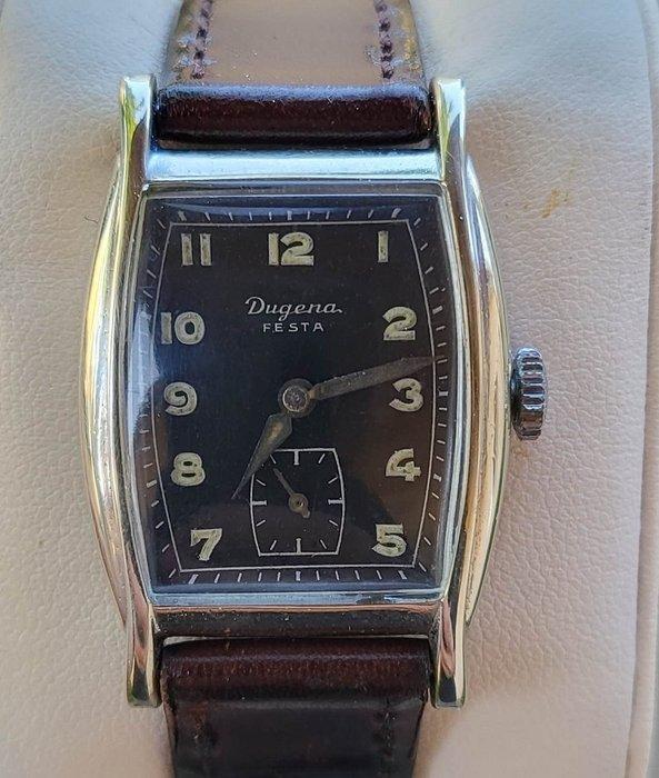 Dugena - Festa - Art Deco - Zonder Minimumprijs - Heren -, Sieraden, Tassen en Uiterlijk, Horloges | Heren