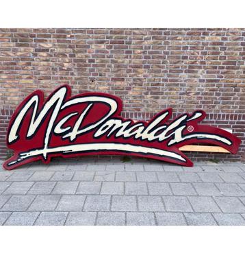 McDonalds Zeldzaam Logo Lichtbakplaat 360 x 128 cm beschikbaar voor biedingen