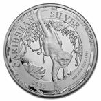 Barbados Caribbean Green Monkey - 1 oz 2023 (7.000 oplage), Postzegels en Munten, Munten | Amerika, Verzenden, Midden-Amerika