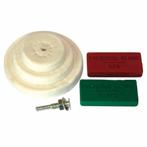 Silverline Polijstset - 6-delig - Ø 50, 75 en 100 mm - In.., Auto diversen, Ophalen of Verzenden