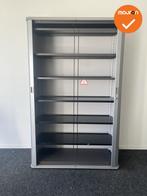 Gispen octa  Roldeurkast - 193x122x45cm - Zilvergrijs met zi, Werkplek, Ophalen of Verzenden, Gebruikt, Kast