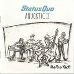 cd - Status Quo - Aquostic II: Thats A Fact!, Verzenden, Nieuw in verpakking
