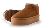 Warmbat Pantoffels in maat 37 Cognac | 10% extra korting, Overige kleuren, Verzenden, Pantoffels of Sloffen, Gedragen