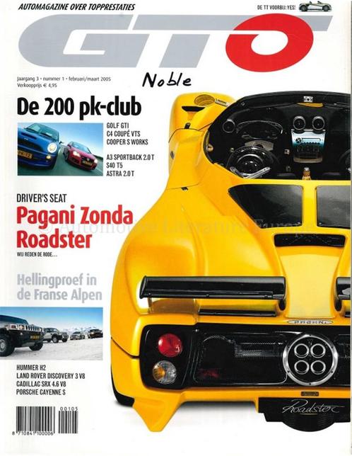 2005 GTO MAGAZINE 01 NEDERLANDS, Boeken, Auto's | Folders en Tijdschriften