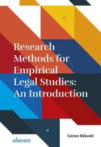 9789462369382 Research Methods for Empirical Legal Studie..., Boeken, Verzenden, Zo goed als nieuw, Catrien Bijleveld