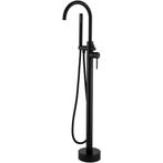 Vrijstaande Badkraan - Leoni - 110.9cm - Handdoucheset - RVS, Ophalen of Verzenden, Nieuw