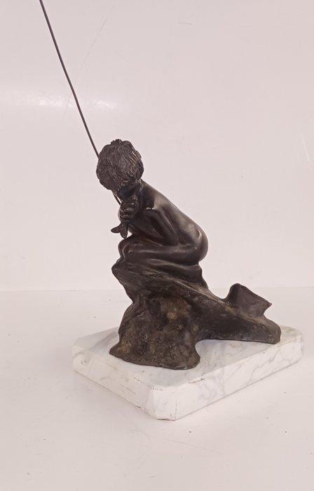 Dal modello di Vincenzo Gemito - sculptuur, Il piccolo, Antiek en Kunst, Antiek | Keramiek en Aardewerk