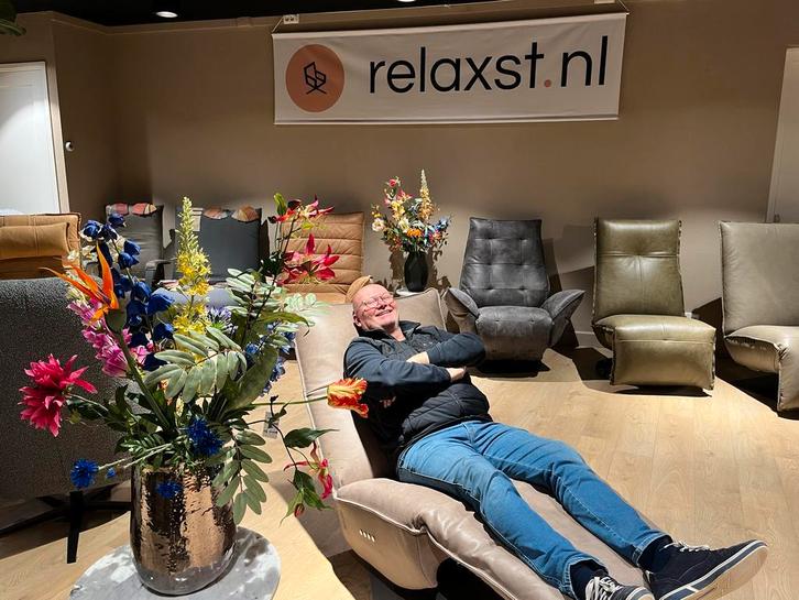 Hier onze nieuwste modellen. Hoe relaxst wil je het hebben?, Huis en Inrichting, Fauteuils, Nieuw, Kunststof, Leer, Stof, Overige materialen