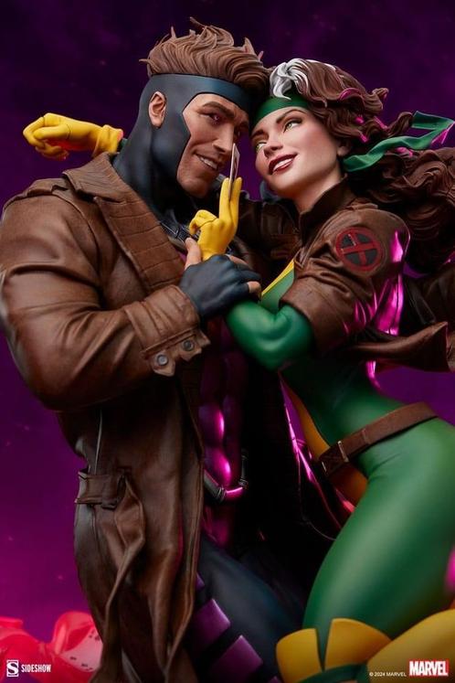 Marvel Statue Rogue & Gambit 47 cm, Verzamelen, Film en Tv, Nieuw, Ophalen of Verzenden