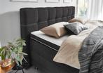 Boxspringset Jubilee vast - incl topper - 180/200cm, Nieuw, 180 cm, Wit, Tweepersoons