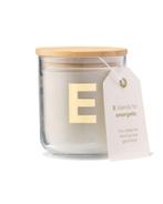 HEMA Kaars in glas Ø8x10cm letter E, Verzenden, Nieuw