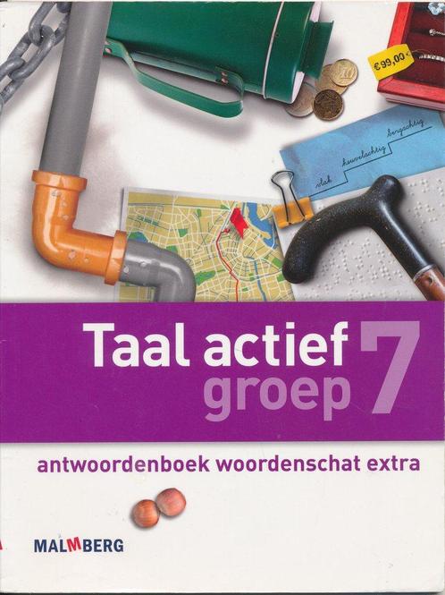 Taal Actief versie 4 Antwoordenboek Woordenschat groep 7, Boeken, Schoolboeken, Nieuw, Verzenden