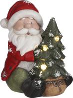 Tweedekans | House of Seasons Kerstman Kerstbeeld met LED, Diversen, Kerst, Ophalen of Verzenden, Zo goed als nieuw