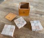 Houten blokjes in houten doosje 5, Boeken, Verzenden, Nieuw