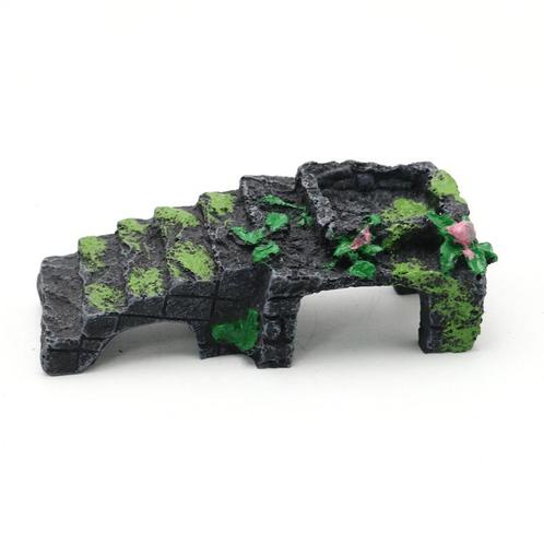Aquariumdecoratie / Brug trap 18cm As-179, Dieren en Toebehoren, Vissen | Aquaria en Toebehoren, Nieuw, Verzenden
