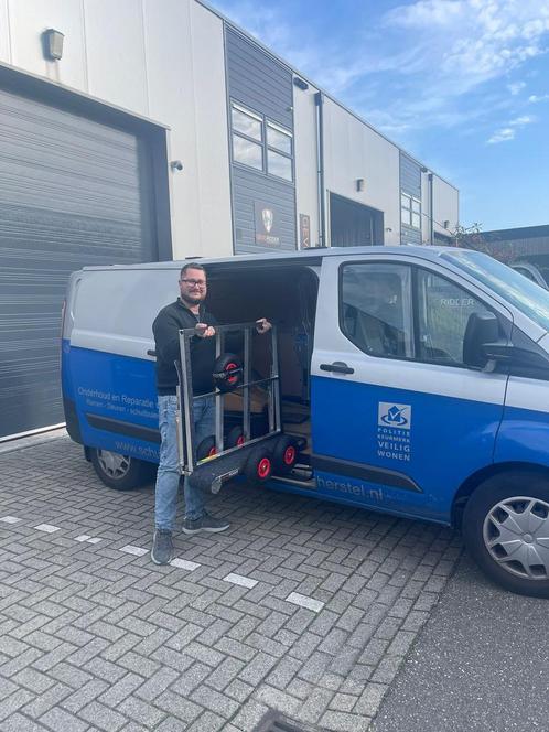 Glaskarren en Platenwagens, Zakelijke goederen, Machines en Bouw | Liften, Steigers en Ladders, Verzenden