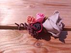 Corsage Roos Autumn CPA 862 Grijs Tricolor Maatwerk corsage, Ophalen of Verzenden, Nieuw