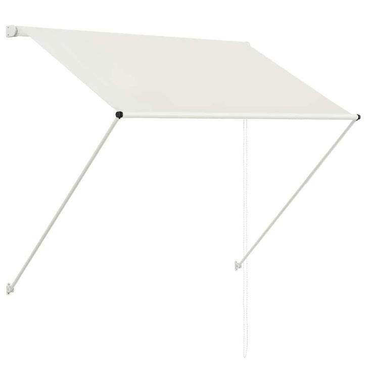 Uittrekbare Luifel Creme - Tweedekansje! Tuin & Balkon 61%, Tuin en Terras, Zonneschermen, Minder dan 250 cm, Nieuw, Uitvalscherm