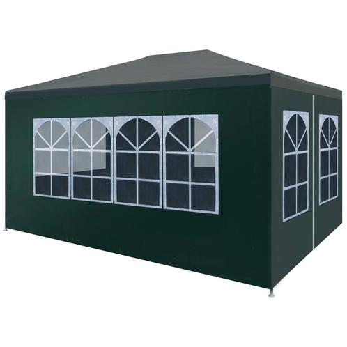 vidaXL Partytent 3x4 m groen, Tuin en Terras, Partytenten, Nieuw, Verzenden