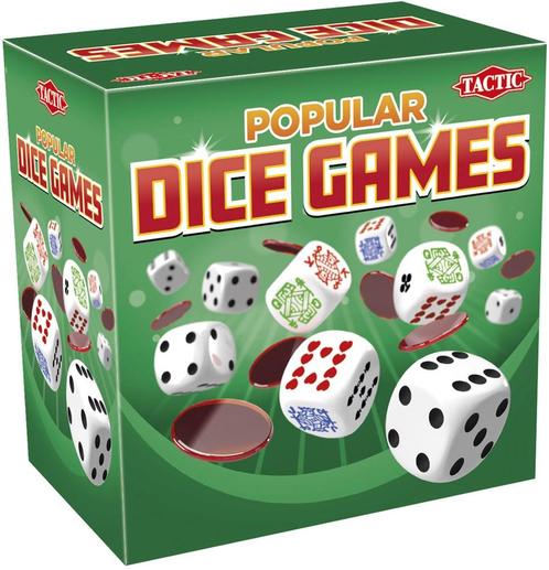 Popular Dice Games | Tactic - Dobbelspellen, Hobby en Vrije tijd, Gezelschapsspellen | Bordspellen, Nieuw, Verzenden