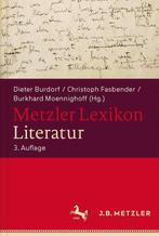 Metzler Lexikon Literatur 9783476016126, Verzenden, Zo goed als nieuw