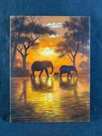 Giovanni Morello (1956) - Tramonto Africano