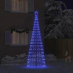 vidaXL LED Kerstboom met Grondspiesjes met 800 LED Blauw 400, Diversen, Kerst, Verzenden, Nieuw