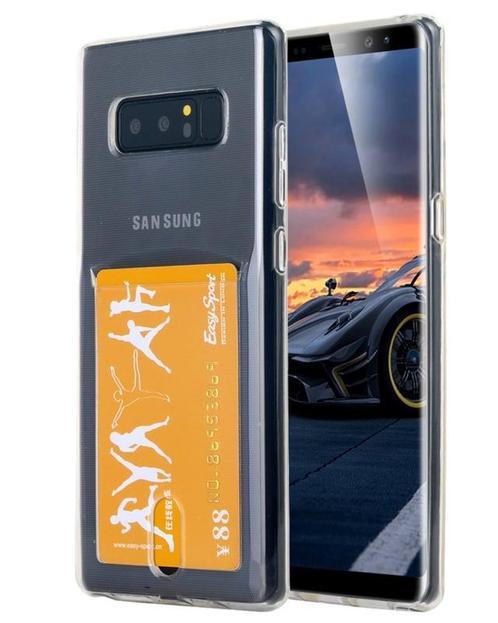 Galaxy S10E Transparant TPU Hoesje Met Pasjesvakje, Telecommunicatie, Mobiele telefoons | Hoesjes en Frontjes | Samsung, Nieuw