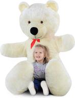 Grote knuffelbeer 2 meter wit 205 cm XXL, Kinderen en Baby's, Speelgoed | Knuffels en Pluche, Ophalen of Verzenden, Nieuw