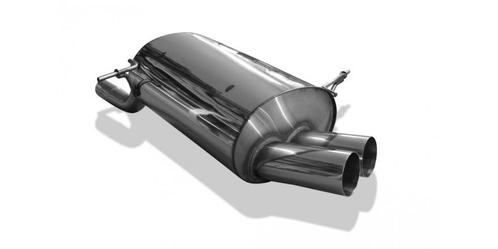 FOX BMW E36 316i/318Ti Compacte einddemper - 2x80 type 10, Auto-onderdelen, Uitlaatsystemen, Nieuw, Verzenden
