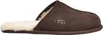 UGG M Scuff - maat 44 - Heren Sloffen - Donkerbruin, Kleding | Heren, Verzenden, Nieuw