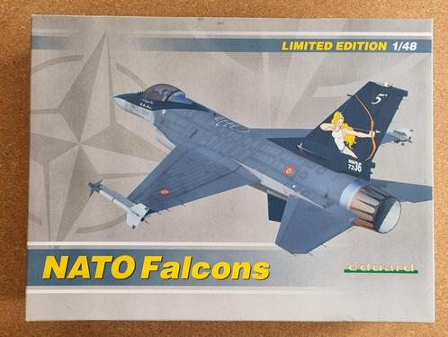 Eduard 1172 NATO Falcons (F-16A) 1:48 NL DECALS, Hobby en Vrije tijd, Modelbouw | Vliegtuigen en Helikopters, Verzenden