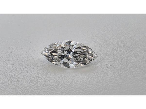 Veiling - Diamant marquise 1 crt ( IGI gecertificeerd ), Sieraden, Tassen en Uiterlijk, Edelstenen