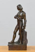 Costantino Corti (1823-1873) - sculptuur, Conrad of Swabia -