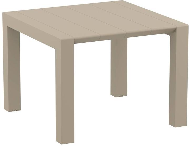 Tuintafel - Vegas - Taupe - Uitschuifbaar 100/140 cm, Tuin en Terras, Tuintafels, Verzenden
