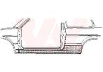 DREMPEL VOOR VW GOLF II 1983-1991, Ophalen of Verzenden, Nieuw