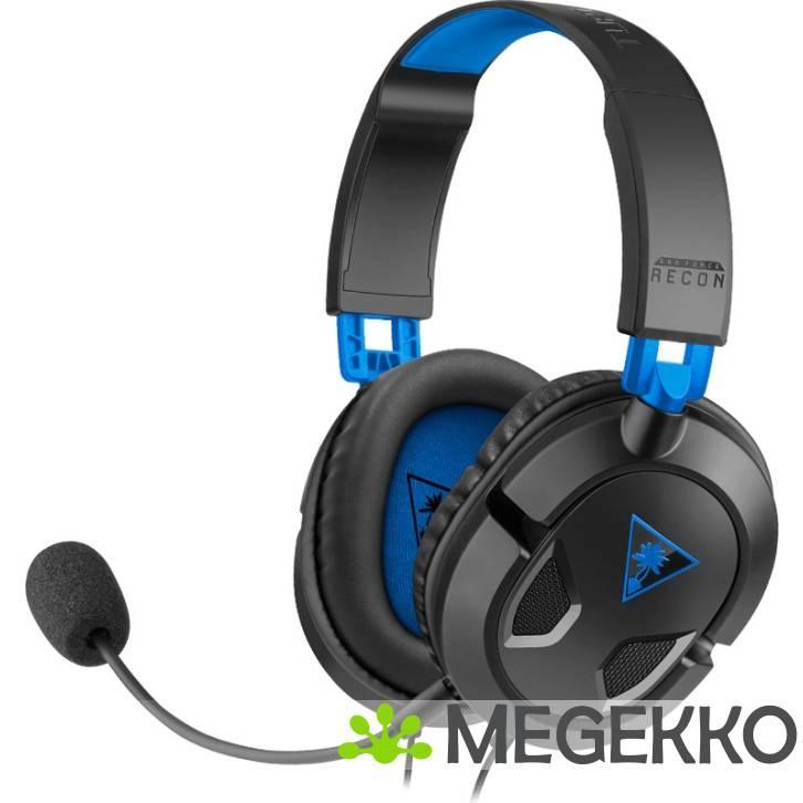 Turtle Beach Ear Force Recon 50P Blauw/Zwart Bedrade Gaming, Computers en Software, Headsets, Nieuw, Verzenden