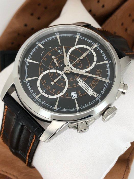 Hamilton - American Classic Railroad Chronograph Automatic -, Sieraden, Tassen en Uiterlijk, Horloges | Heren