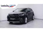 Opel Grandland X 1.2 Turbo Aut. Innovation Dsitributie verv., Gebruikt, Leder en Stof, Zwart, Origineel Nederlands